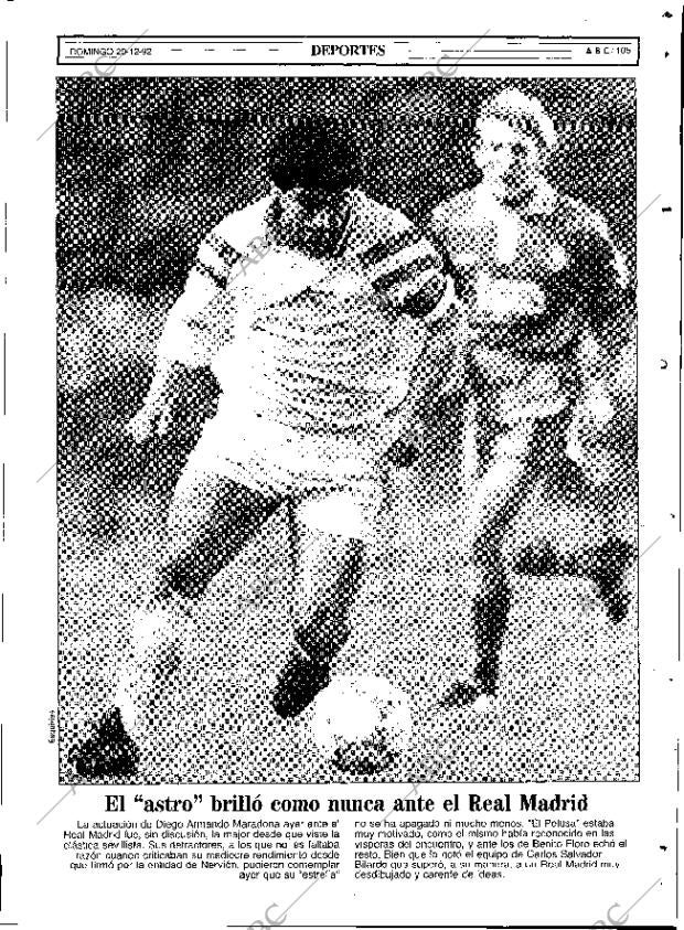 ABC SEVILLA 20-12-1992 página 105