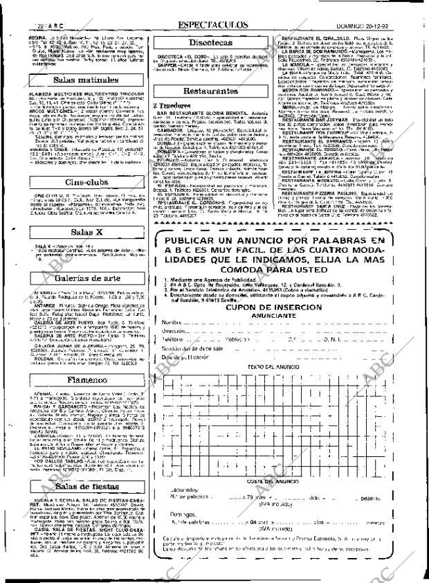 ABC SEVILLA 20-12-1992 página 122