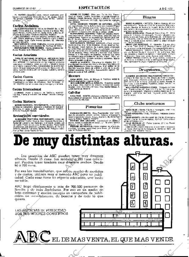 ABC SEVILLA 20-12-1992 página 123
