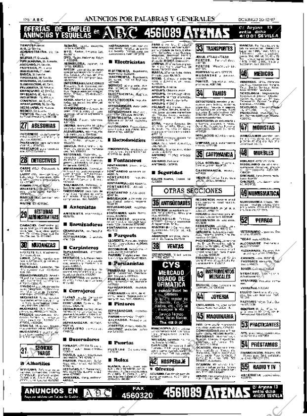 ABC SEVILLA 20-12-1992 página 128