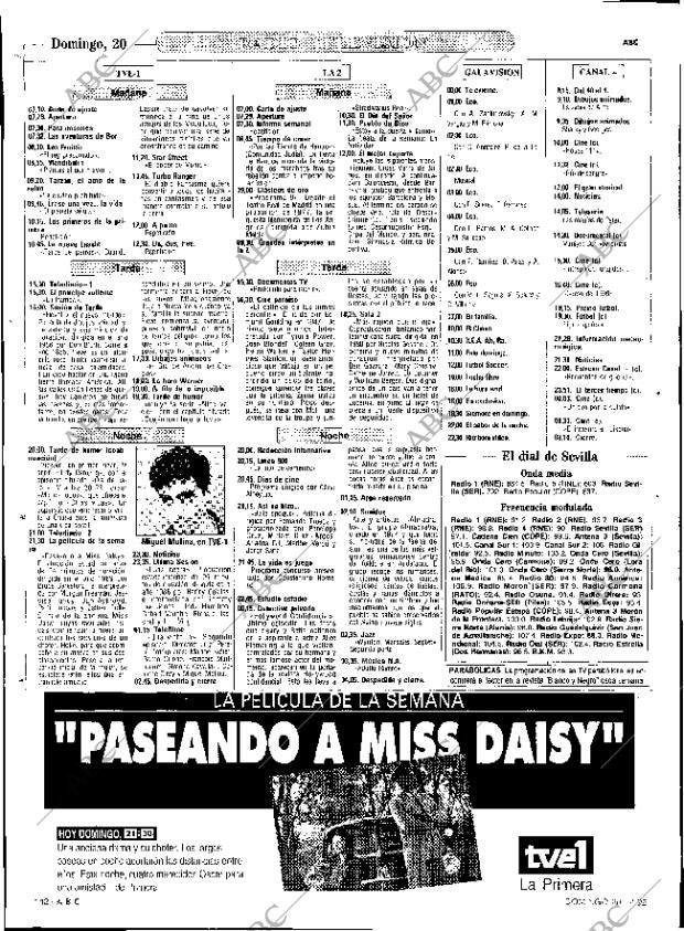 ABC SEVILLA 20-12-1992 página 142