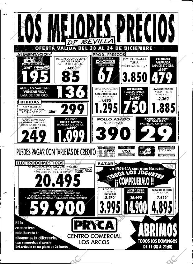 ABC SEVILLA 20-12-1992 página 144