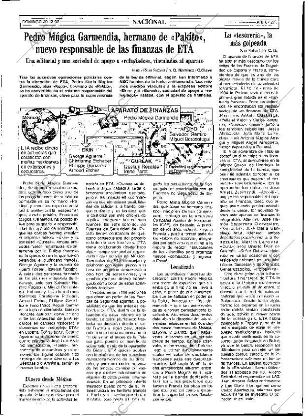 ABC SEVILLA 20-12-1992 página 27