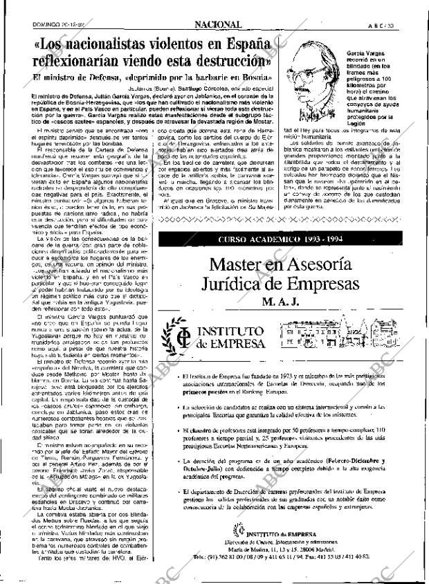 ABC SEVILLA 20-12-1992 página 33