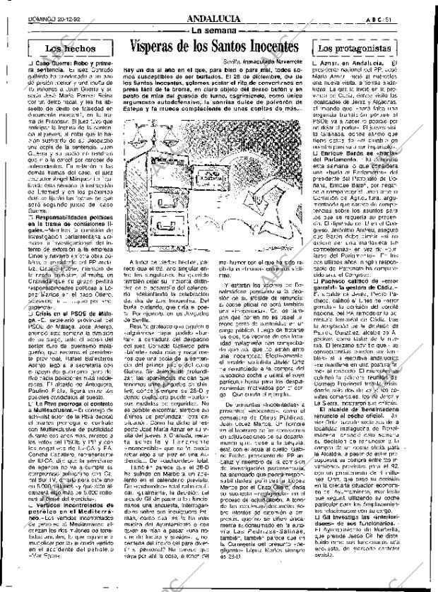 ABC SEVILLA 20-12-1992 página 51