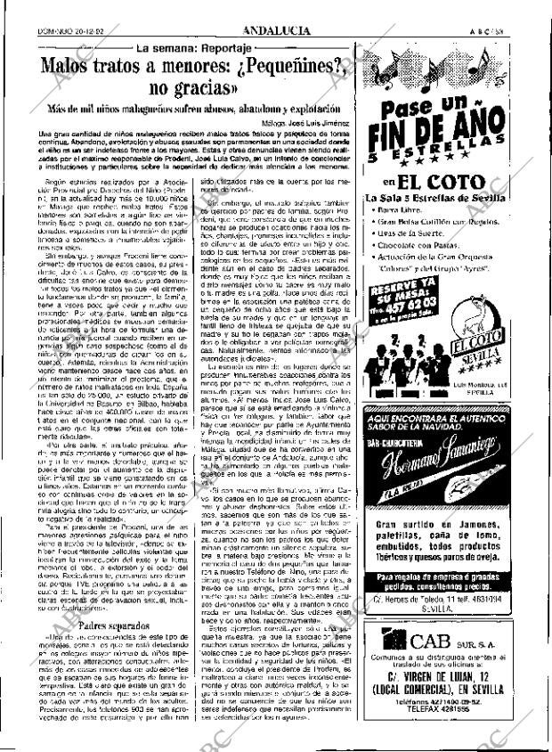 ABC SEVILLA 20-12-1992 página 53