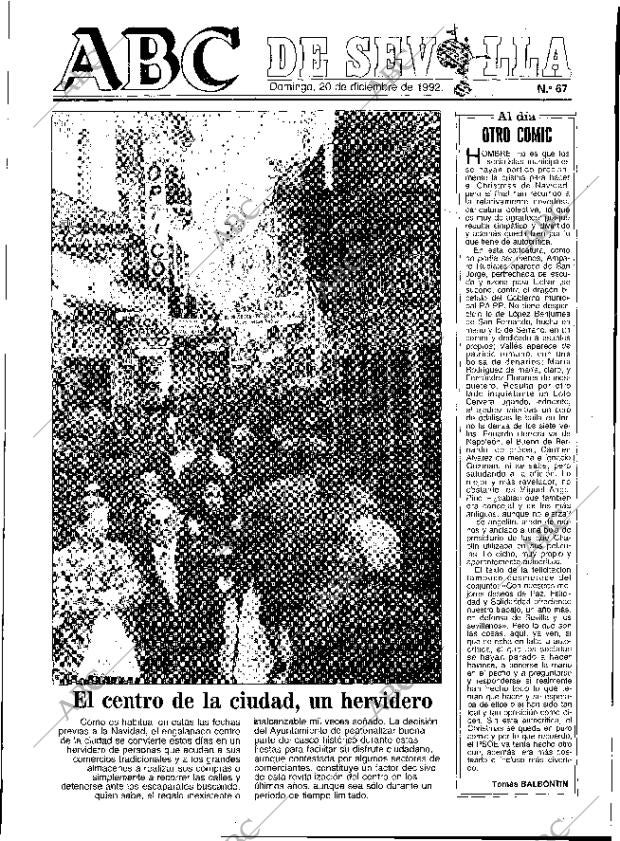 ABC SEVILLA 20-12-1992 página 65