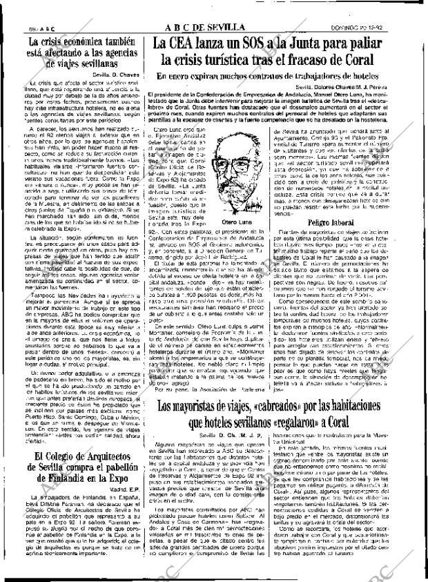 ABC SEVILLA 20-12-1992 página 68