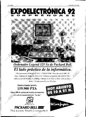 ABC SEVILLA 20-12-1992 página 74