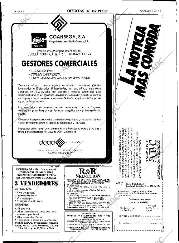 ABC SEVILLA 20-12-1992 página 86