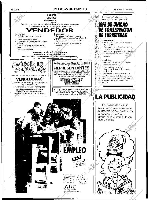 ABC SEVILLA 20-12-1992 página 88