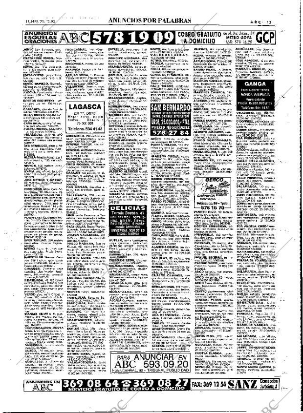 ABC MADRID 21-12-1992 página 113