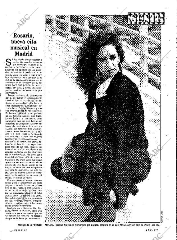 ABC MADRID 21-12-1992 página 119