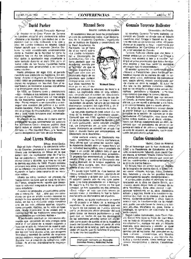 ABC MADRID 21-12-1992 página 51
