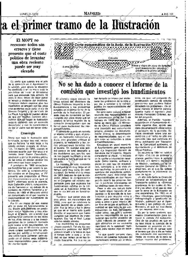 ABC MADRID 21-12-1992 página 65