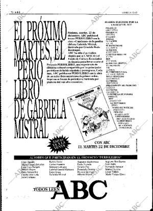 ABC MADRID 21-12-1992 página 70
