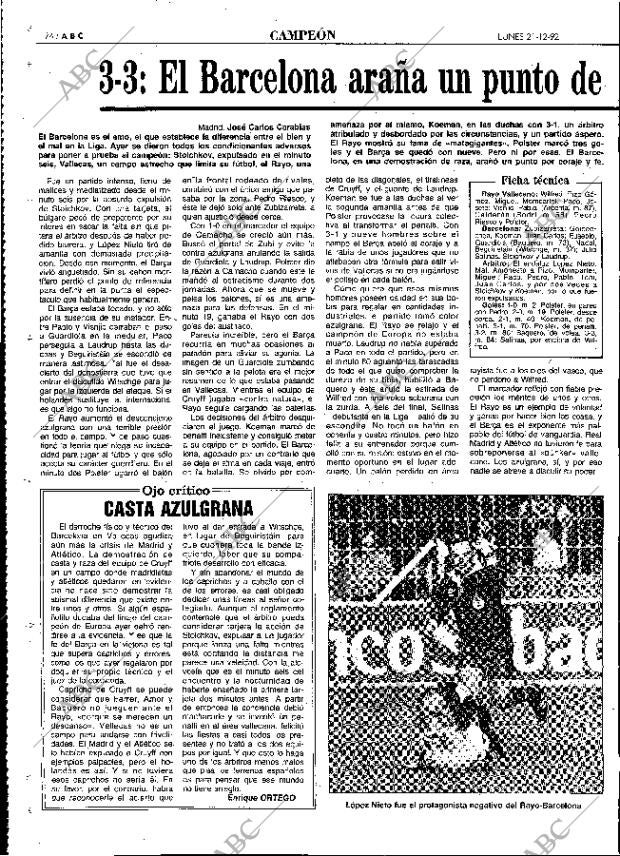ABC MADRID 21-12-1992 página 74
