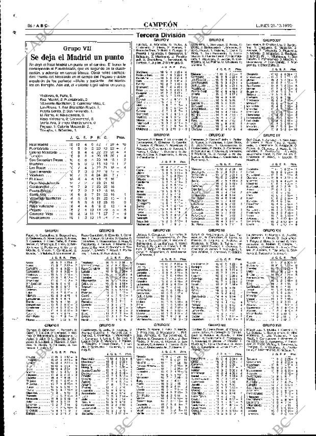 ABC MADRID 21-12-1992 página 86