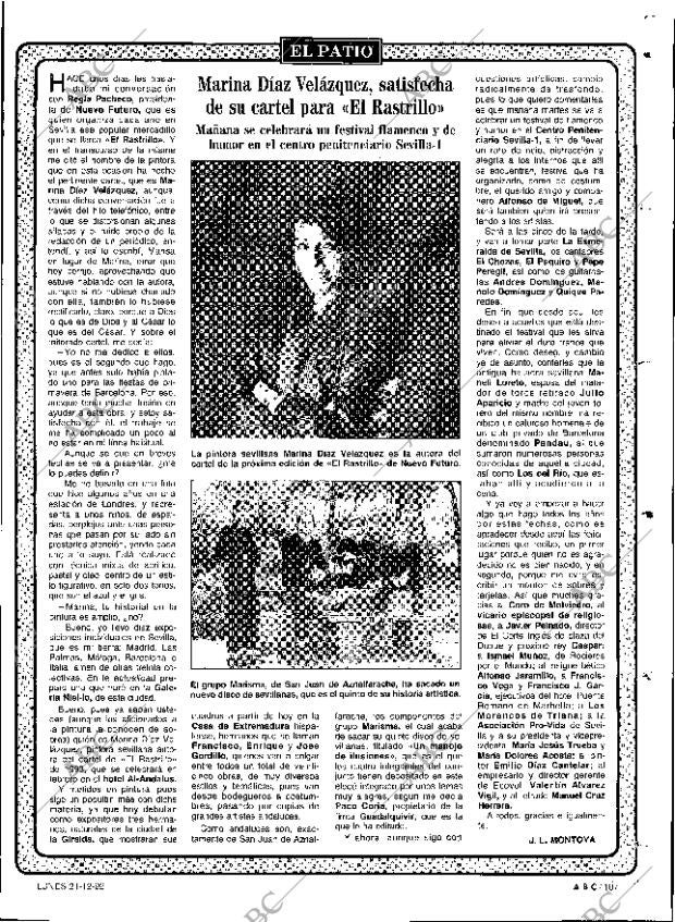 ABC SEVILLA 21-12-1992 página 107