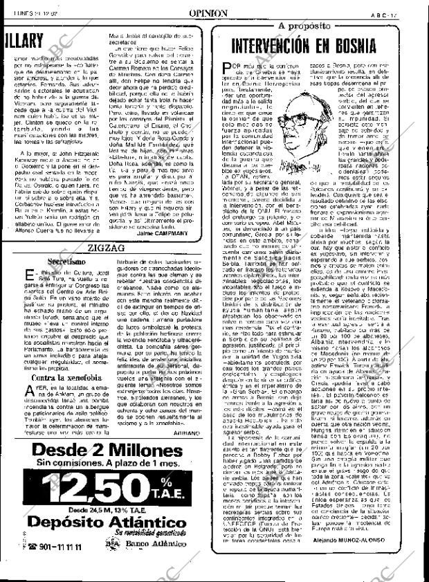 ABC SEVILLA 21-12-1992 página 17