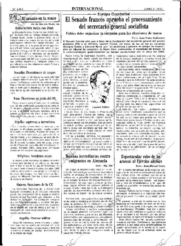 ABC SEVILLA 21-12-1992 página 26