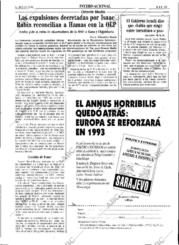 ABC SEVILLA 21-12-1992 página 29