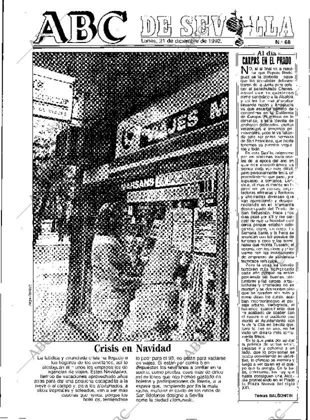 ABC SEVILLA 21-12-1992 página 53