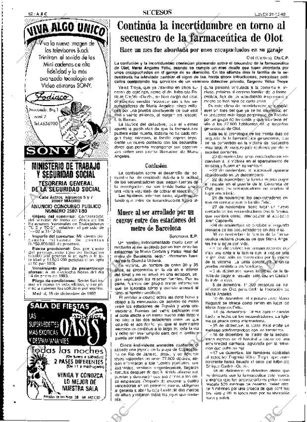 ABC SEVILLA 21-12-1992 página 62