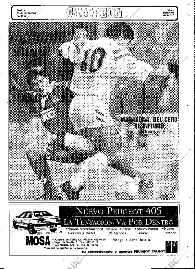 ABC SEVILLA 21-12-1992 página 67