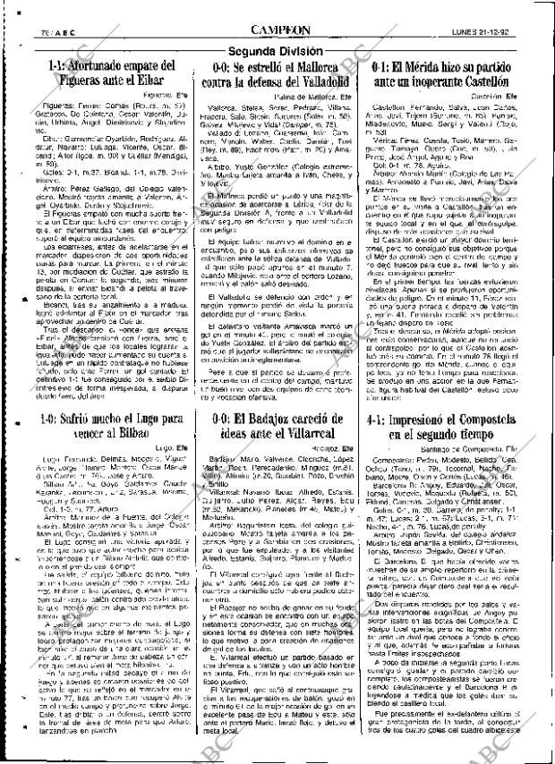 ABC SEVILLA 21-12-1992 página 76
