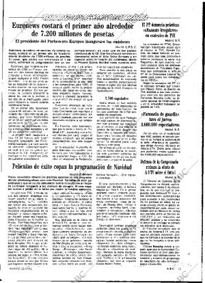 ABC MADRID 22-12-1992 página 115