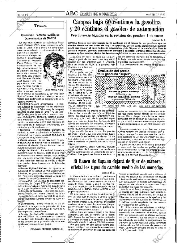 ABC MADRID 22-12-1992 página 38