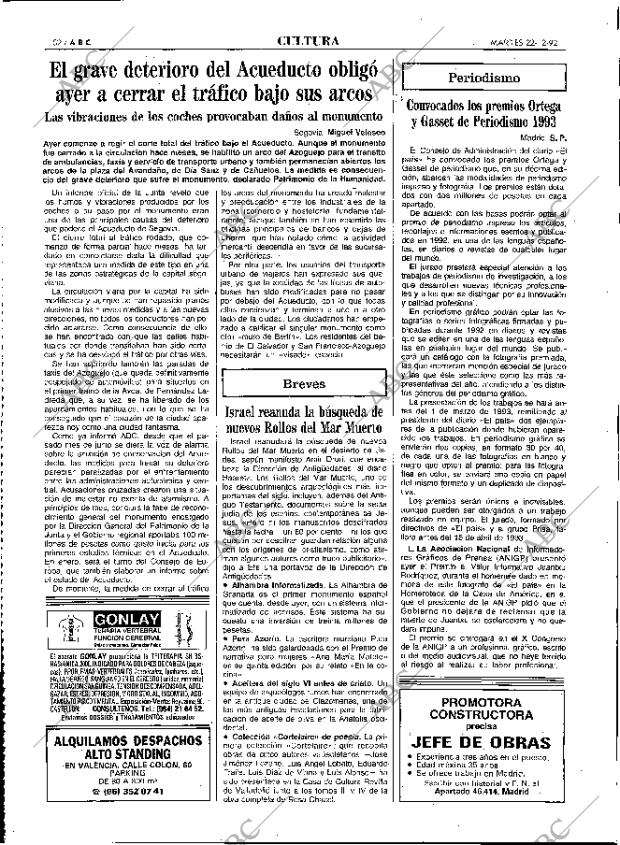 ABC MADRID 22-12-1992 página 52