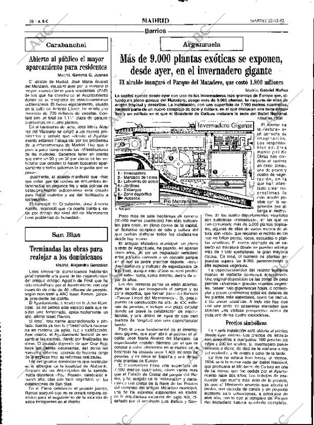 ABC MADRID 22-12-1992 página 58