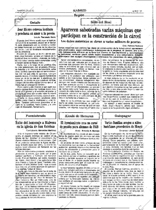 ABC MADRID 22-12-1992 página 59