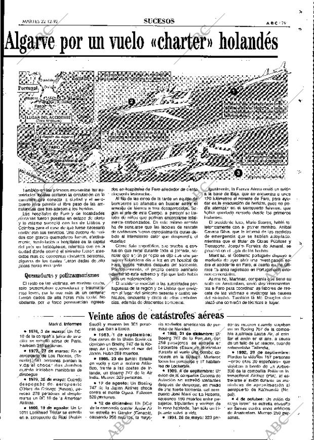 ABC MADRID 22-12-1992 página 79