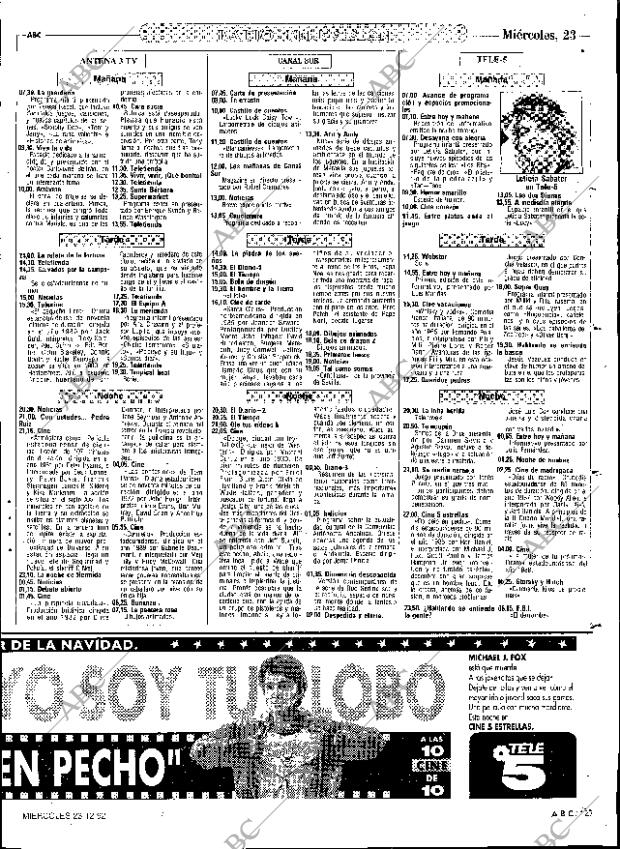 ABC SEVILLA 23-12-1992 página 127