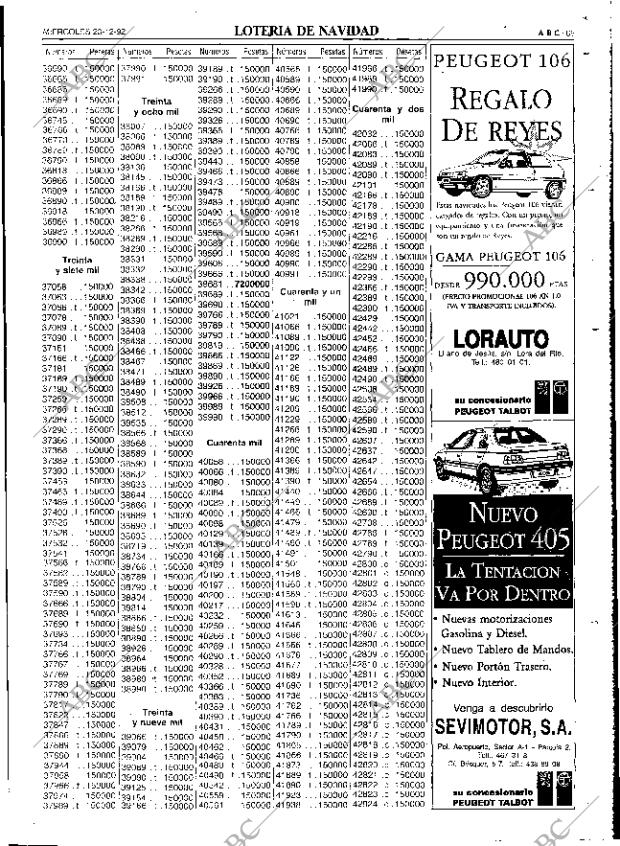 ABC SEVILLA 23-12-1992 página 65