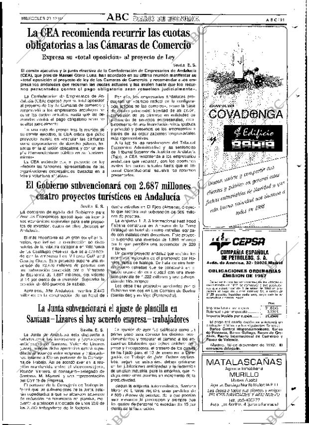 ABC SEVILLA 23-12-1992 página 91