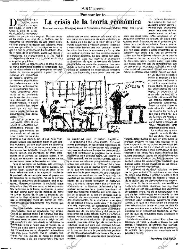 CULTURAL MADRID 24-12-1992 página 21