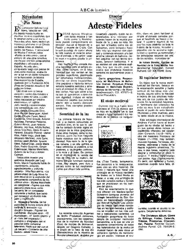 CULTURAL MADRID 24-12-1992 página 50