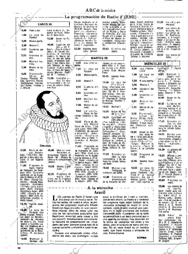 CULTURAL MADRID 24-12-1992 página 54