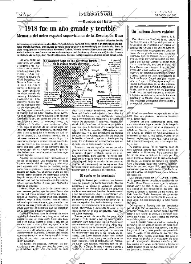 ABC MADRID 26-12-1992 página 34