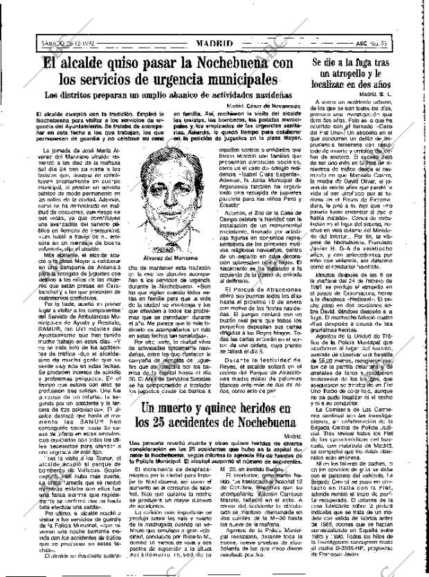 ABC MADRID 26-12-1992 página 53