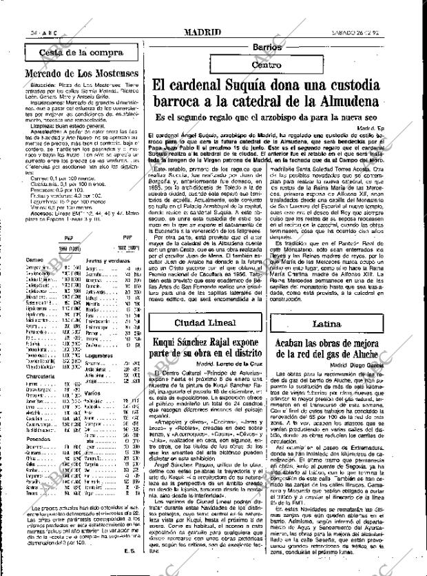 ABC MADRID 26-12-1992 página 54