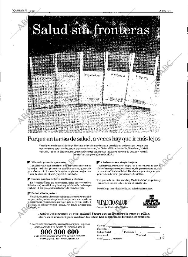ABC SEVILLA 27-12-1992 página 31