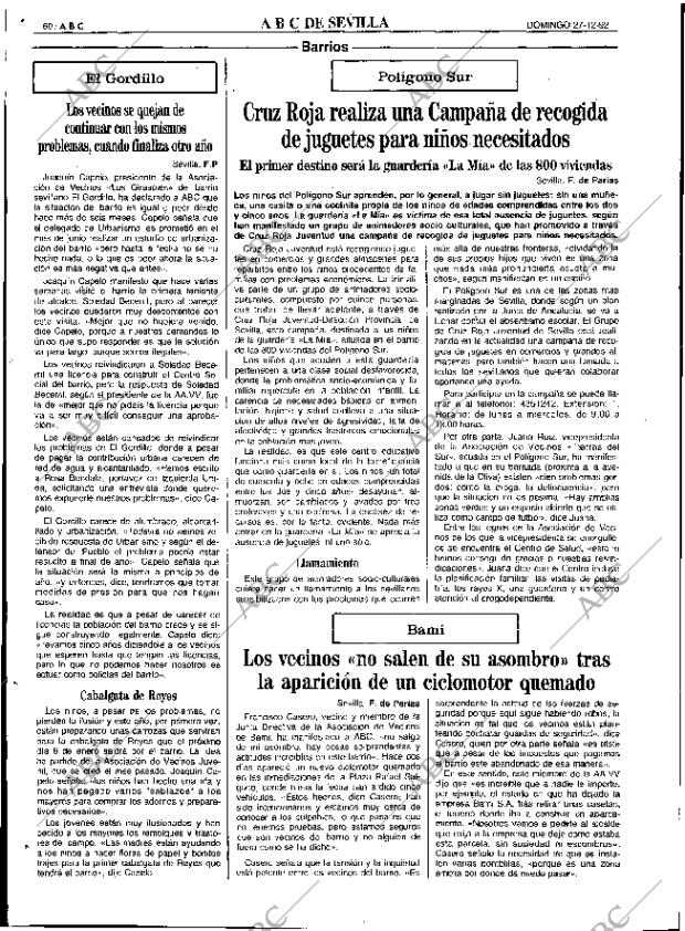 ABC SEVILLA 27-12-1992 página 60