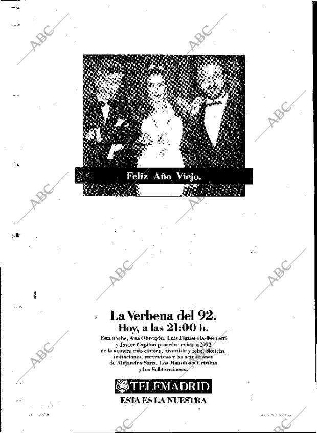 ABC MADRID 28-12-1992 página 116