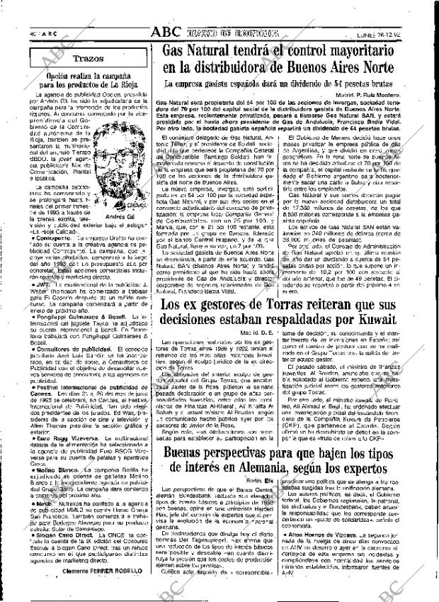 ABC MADRID 28-12-1992 página 40