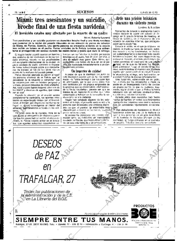 ABC MADRID 28-12-1992 página 78